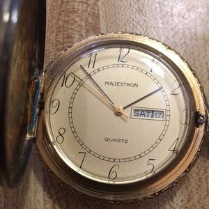 Majestron Gold Quartz Watch